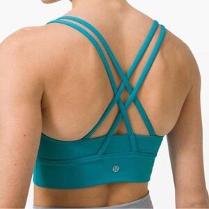 lululemon athletica Teal Sports Bra